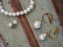 Load image into Gallery viewer, Pearl Stud Sterling Silver Earrings
