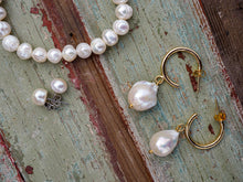 Load image into Gallery viewer, Pearl Stud Sterling Silver Earrings