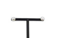 Load image into Gallery viewer, Pearl Stud Sterling Silver Earrings