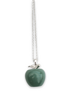 Load image into Gallery viewer, Real crystal apple pendant