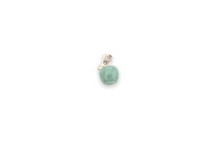 Load image into Gallery viewer, Small green Aventurine apple pendant