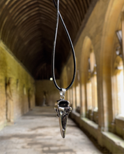 Load image into Gallery viewer, Bird skull necklace