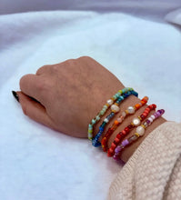 Load image into Gallery viewer, Iris Rainbow Stretch Bracelet
