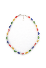 Load image into Gallery viewer, Rainbow Flower Pearl Necklace
