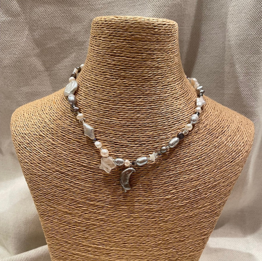 Moon & Stars Necklace