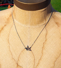 Load image into Gallery viewer, Origami crane inspired necklace
