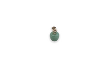 Load image into Gallery viewer, Small green Aventurine apple pendant
