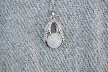 Load image into Gallery viewer, Crystal Ball Eagle Claw Necklace
