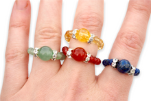 Load image into Gallery viewer, Bead crystal rings
